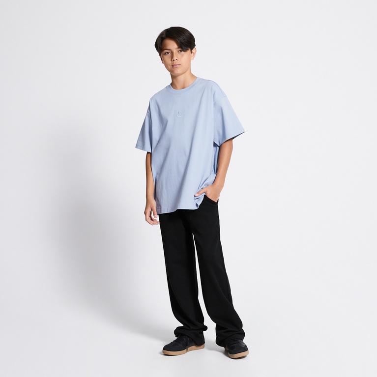 Oversized tee "Venice star" Blue